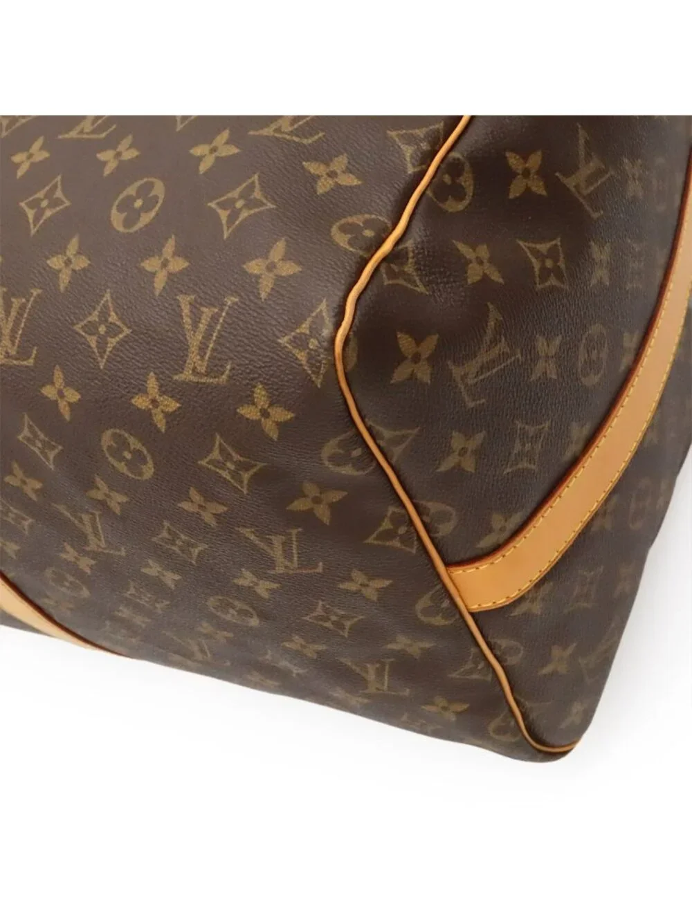 Louis Vuitton Monogram Keepall Bandouliere 55 Boston Bag Purse 2-Way